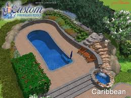 Whatever custom pool or spa design you can dream of, we can build it! Caribbean 8 Depth Fiberglass Pools And Spas