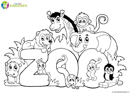 Vind je het ook leuk om schattige tekeningen te. Afbeeldingen Dieren Kleurplaten