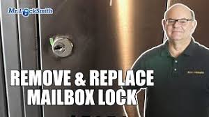 I purchased a mail boss 7506 mailbox. Remove Replace Mailbox Lock Mr Locksmith Video Youtube