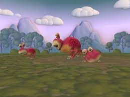 Spore Pikmin Sittin In A Tree Spore Tree Painting