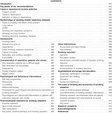 Smoking Cessation In Patients With Respiratory Diseases A