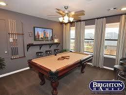 Gameroom With Wall Mount Bar Shelves And Pool Table Easton Model Home Brighton Homes Www Brightonhomes Com Home Bar Rooms Pool Table Room Billards Room