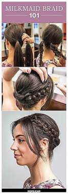 How To Get The Milkmaid Braid Right Off The Golden Globes Red Carpet Hairbraidtutorial Hairstyle Hairg Hair Styles New Braided Hairstyles Braided Hairstyles
