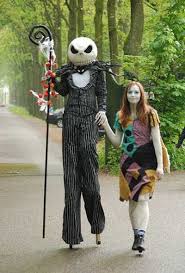 Here is a mix of the 12 best christmas vacation ideas for couples no matter what type of weather you prefer! 20 Cool Halloween Costume Ideas For Couples Nightmare Before Christmas Costumes Sally Costume Cool Halloween Costumes