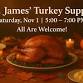 Turkey Supper event in Moncton, NB