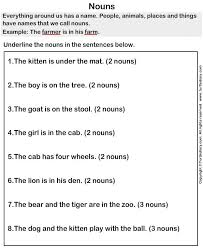 Image From Http Cdn Turtlediary Com Worksheets Ela Grade 1 Nouns Identify Nouns Question Identify Nouns 16 Png Nouns Worksheet 1st Grade Worksheets Nouns