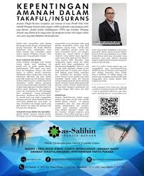 Etiqa takaful kad perubatan murah dan unlimited. Kepentingan Amanah Dalam Takaful Insurans As Salihin Trustee Berhad