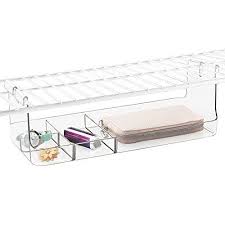 Mdesign Etagere Sous Evier Rangement Sous Evier Pour Le Papier Aluminium Les Eponges Les Produits D Etagere Sous Evier Rangement Sous Evier Panier Suspendu