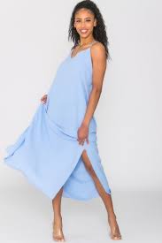 Maybe you would like to learn more about one of these? Robe Longue Fluide A Bretelles Bleu Cinelle Paris Mode Femme Tendance