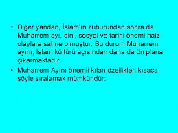 Muharrem ayında kılınacak namaz muharrem ayının faziletleri muharrem ayı ile ilgili hadisler. Muharrem Ayi Ve Asure Gunu Ppt Indir
