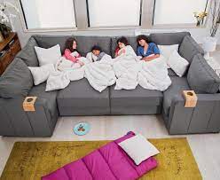 Slumber Party Goals Sactionals Moonpit Modular Couch Living Room Arrangements Furniture Design Living Room