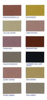 Rainbow Cement Color Chart