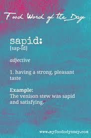 Pin On Food Word Of The Day