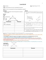 13 teachers like this lesson.here's what it says about similar triangles: Geometry Chapter 7 Similarity Notes