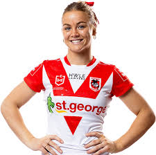 Official Telstra Women's Premiership profile of Kasey Reh for St  George-Illawarra Dragons Women