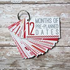Free Printable Pack 12 Months Of Pre Planned Dates Version 2 0 The Thinking Closet Wedding Gifts For Friends Meaningful Gifts For Boyfriend Wedding Gifts For Couples