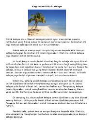 Kegunaan pelbagai bahagian kelapa termasuk Kegunaan Pokok Kelapa Jennifer Vega