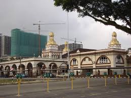 The entire area of the mosque adds up to 10,600 square feet. Masjid Muhammadi Kota Bharu