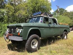 1963 DODGE POWER WAGON W200 CREW CAB 4X4, TEXAS TRUCK, for sale: photos,  technical specifications, description