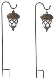 Buy 1pc shepherd hook, 35/39/47in tall, 0.31/0.39in thick,pawst hummingbird bird feeder pole shepards garden hanging plants basket hanger pathway light solar lantern mason jar wind chimes wedding at walmart.com Hanging Solar Lanterns With Shepherd S Hooks Set Of 2 Traditional Path Lights By Bisonoffice Wh073 Houzz
