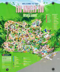 Los Angeles Zoo Review Info Tips Travel Caffeine Los Angeles Zoo Zoo Map Zoo