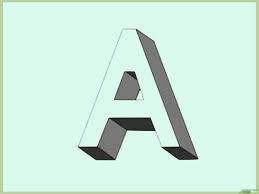 Maybe you would like to learn more about one of these? 3d Buchstaben Mit Schatteneffekt Zeichnen 7 Schritte Mit Bildern Wikihow