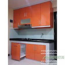 Kitchen set minimalis untuk ruang sempiternellement. Kitchen Set Minimalis Simpel Model Light Allia Furniture