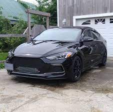 Se, eco, limited and sport. 2017 2018 Hyundai Elantra Sport Mesh Grill Insert Kit By Customcargrills