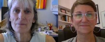 Besty Randolph and Mary Driebe