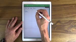 Papierloses Buro Test Des Apple Pencil Fur Das Ipad Pro Youtube