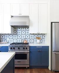 Nov 05, 2018 · navy cabinets feel sophisticated paired with marble counters, while periwinkle appliances have a playful edge. These Mexican Tile Backsplash Ideas Are The Antidote To Snooze Worthy Kitchens Hunker Moroccan Tile Backsplash Modern Kitchen Backsplash Moroccan Tiles Kitchen