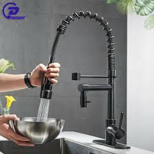 Vccucine Oil Rubbed Bronze Pull Out Sprayer Kitchen Sink Faucet With 10 Cover For Sale Online Ebay Oil rubbed bronze faucets are among the most aesthetically versatile faucets on the market today. ebay