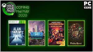 Xbox Game Pass Additions For Mid May 2020 Pc Game Pass Xbox Games Xbox