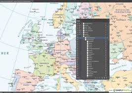 Höchste (prominenteste) berge in europa: Europakarte Politisch Vektor Download Ai Pdf Simplymaps De