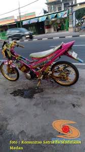 Modifikasi satria fu hitam merah modifikasi satria satria fu edit. Modifikasi Satria Fu Warna Pink Alias Merah Muda Brosis Setia1heri Com