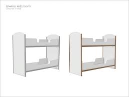 Check out these great posts that show you how to loft a bed or build a bunk bed. The Sims Resource Alwine Kidsroom Two Single Bed Frame High