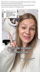 Replying to @Brittany Talleyrand And this one comes with a lot of extras!  #greenscreen #amazon #bedsidesleeper #newborn #amazonpromocode #amazondeals  #registry #pregnancy #amazonbaby