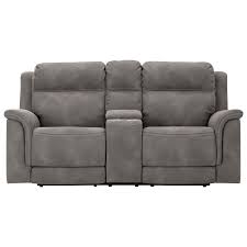 Each massage chair comes with a remote control, allowing you to tailor treatments to your body's exact needs at the touch of a button. Signature Design By Ashley Next Gen Durapella Zero Gravity Pwr Reclining Loveseat With Adj Headrests And Console Conlin S Furniture Reclining Loveseats