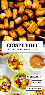 How To Make Crispy Baked Tofu Cookie And Kate Recipe In 2020 Crispy Tofu Tofu Recipes Baked Tofu