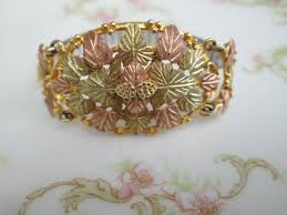 Vintage Black Hills Gold Stamper Signed By Holliezhobbiez On Etsy 595 00 Black Hills Gold Jewelry Black Hills Gold Wedding Rings Black Hills Gold Rings