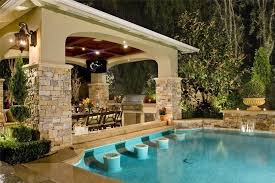 Pool Bar Swimming Pool Mirage Landscape Ladera Ranch Ca Backyard Pool Pool Houses Swimming Pools Backyard