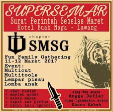 Multicut Grandprix 2017 Seri 1 Supersemar Lempar Pisau Surat