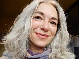 Bek's Gorgeous Transition to Natural Silver Hair