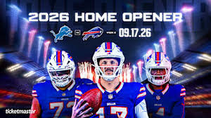 Buffalo Bills to host Detroit Lions in 2026 home opener at Highmark Stadium