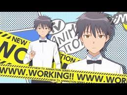 www working キャラクター紹介pv youtube アニメ番組 キャラクター コミックス