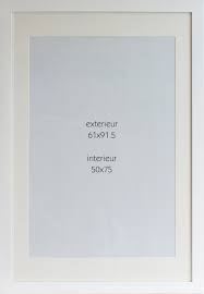 Mosaïque fusion bois artens, bois, 1. Cadre Laque L 61 X H 91 5 Cm Blanc Leroy Merlin