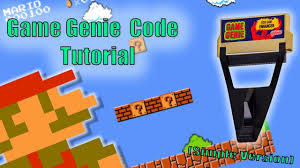 How To Make Nes Game Genie Codes Simple Version Part 1 Youtube