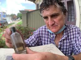 Eerie 'witch bottle' dug up