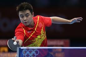 Wang Hao Of China Competes During His Men S Singles Table Tennis Quarter Final Match Against Seiya Kishikawa Of Japan On Da Olympic Games Table Tennis Olympics
