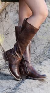 Black And Brown Boots Womens Glaye Brown Leather Knee High Boots Brown Boots Women Boots